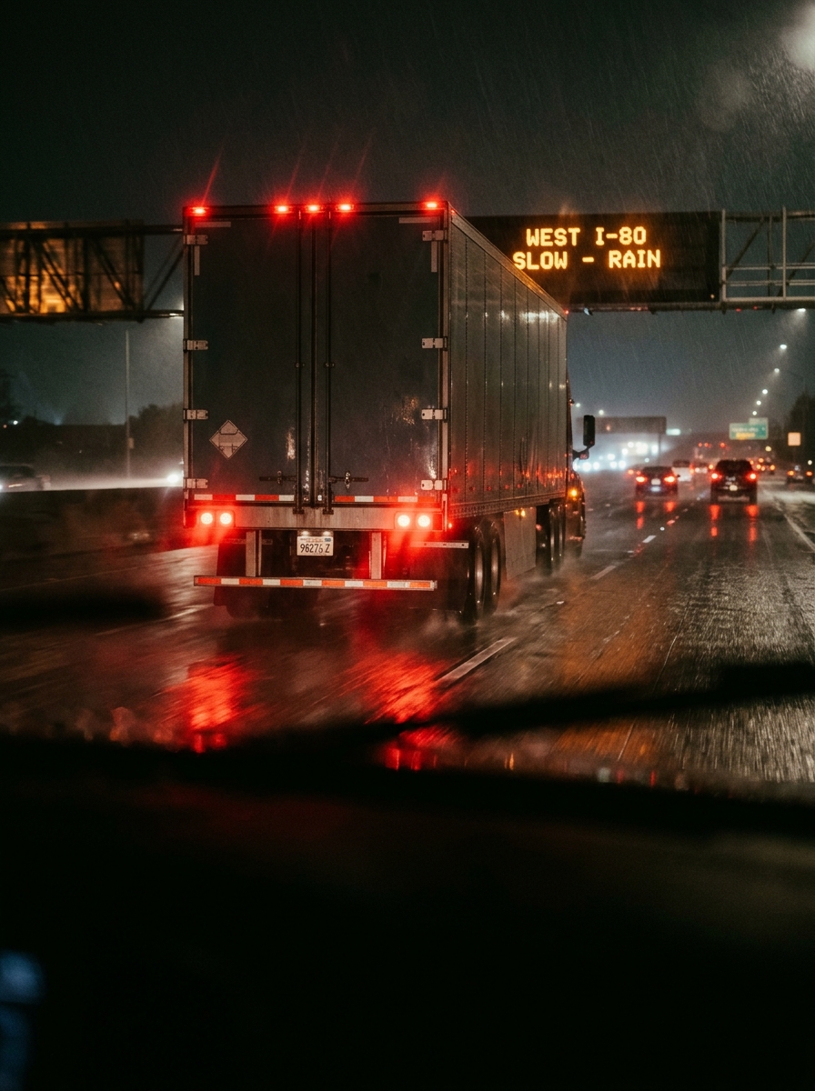 Truck Accidents — Commercial trucks, delivery vans, box trucks — federal regulation, driver logs, black-box data, higher stakes than a passenger car crash.